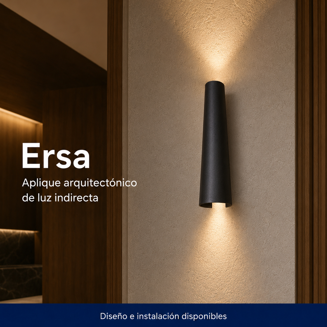 Ersa instalado en ambiente interior o exterior
