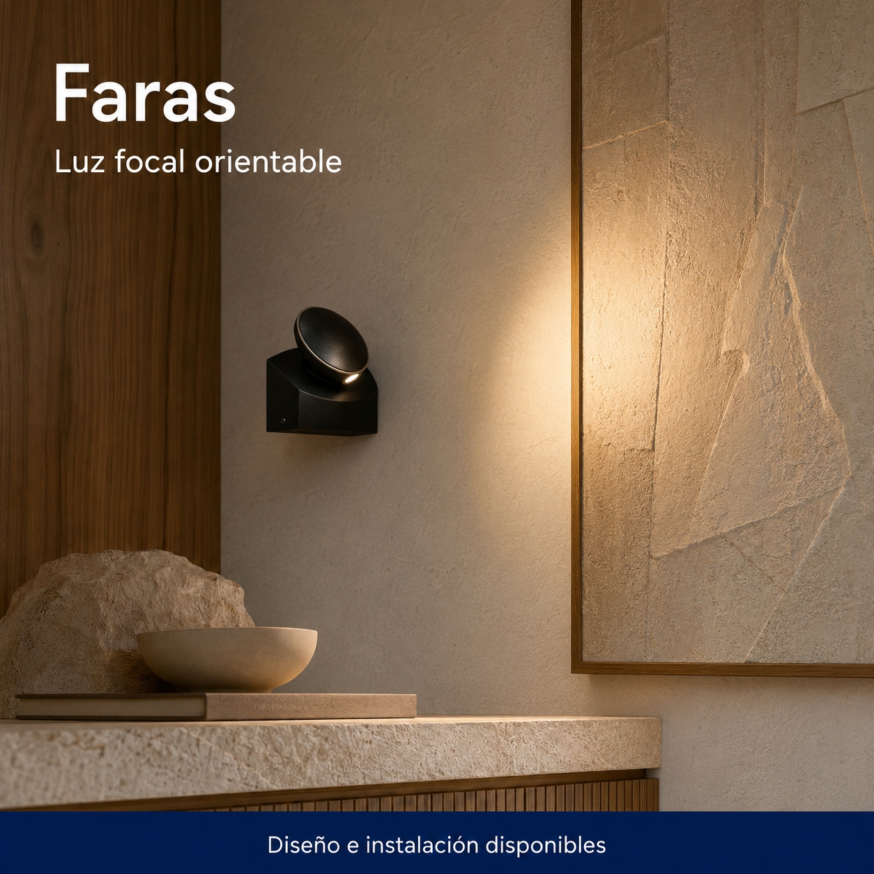 Faras instalado en ambiente interior o exterior