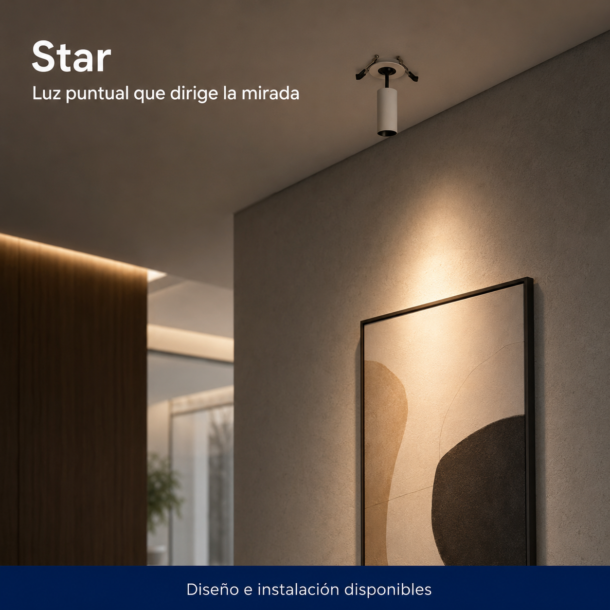 Star instalado en ambiente interior o exterior