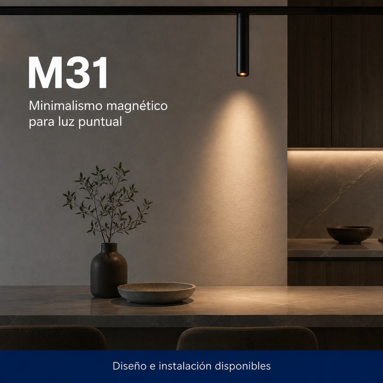 M31 instalado en ambiente interior o exterior