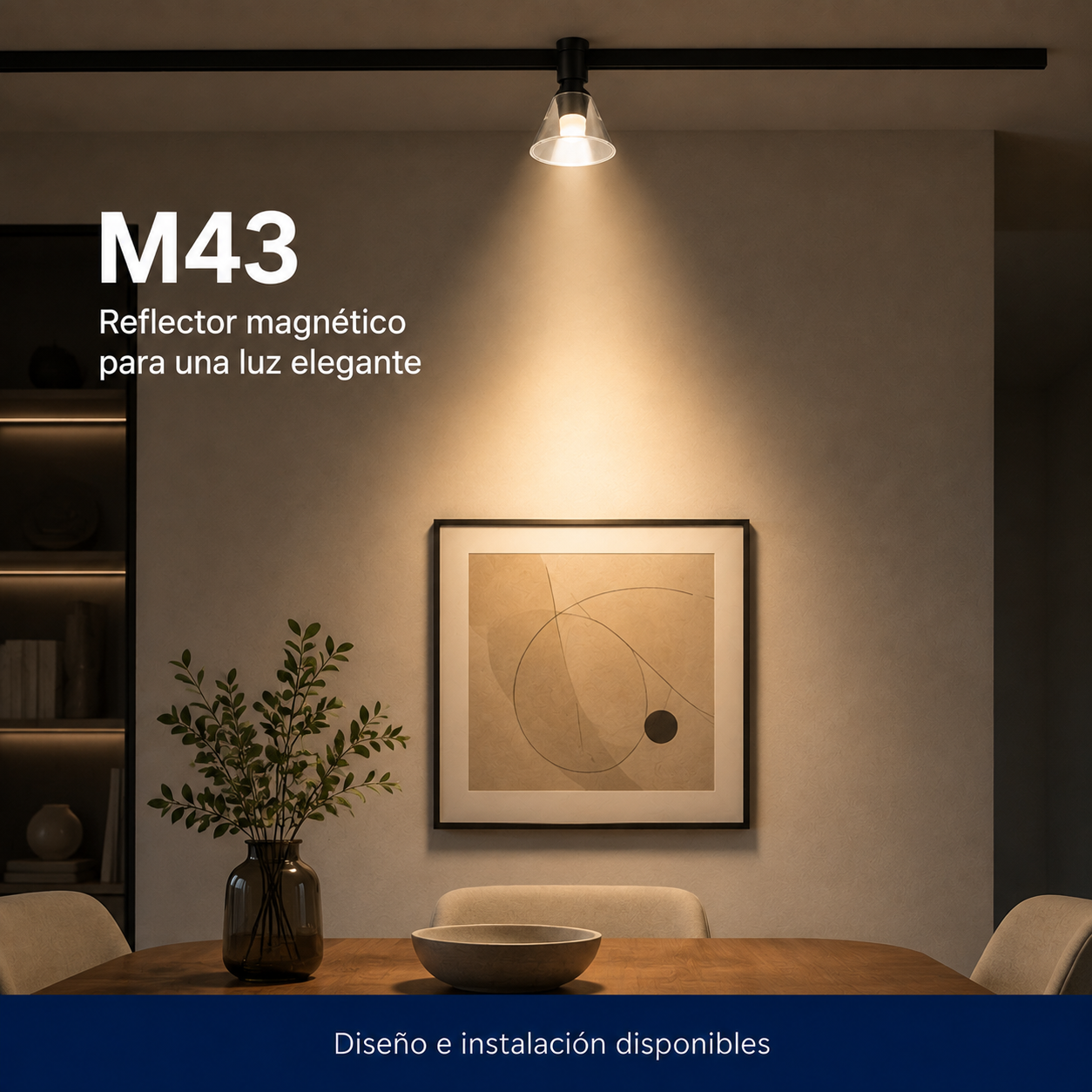 M43 instalado en ambiente interior o exterior