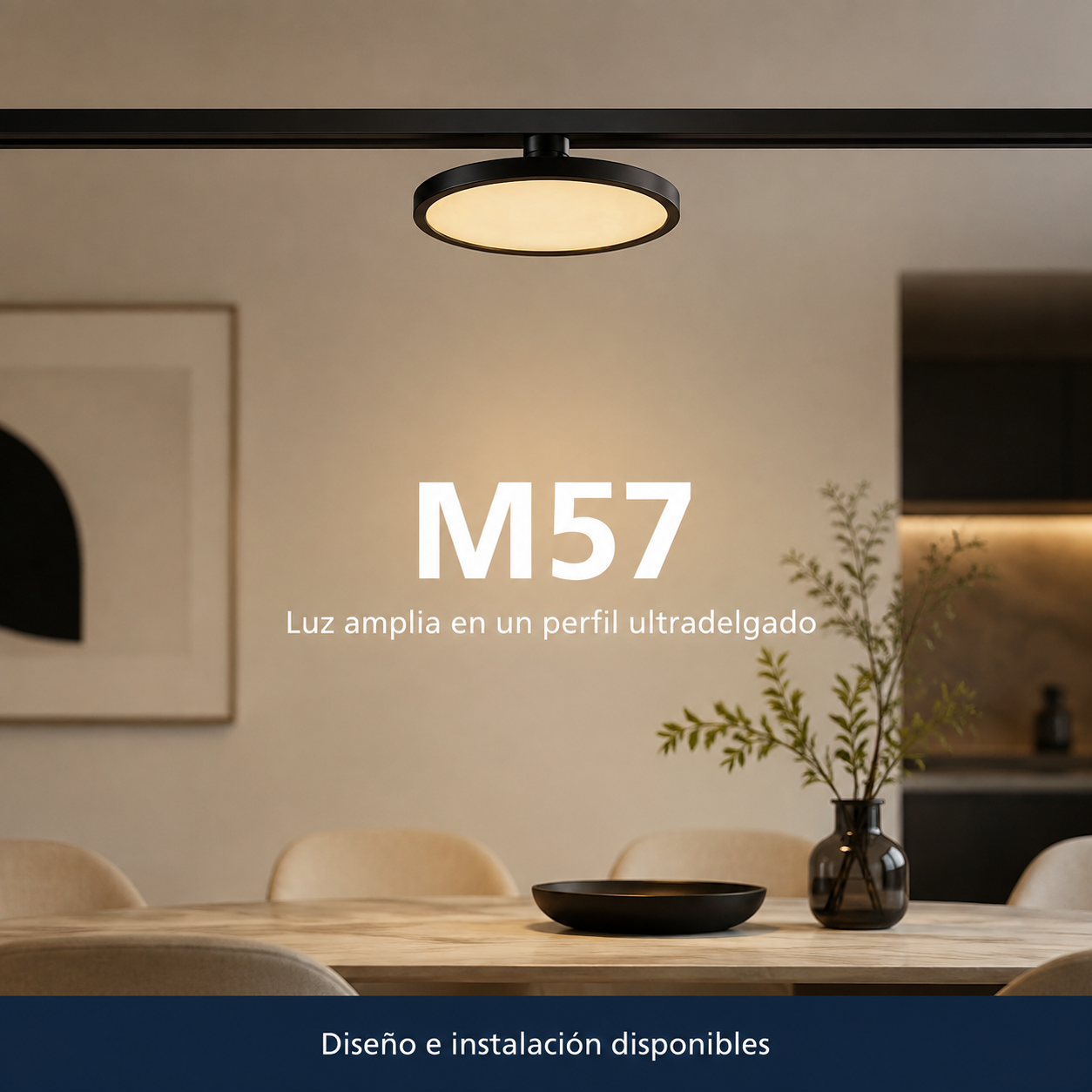 M57 instalado en ambiente interior o exterior